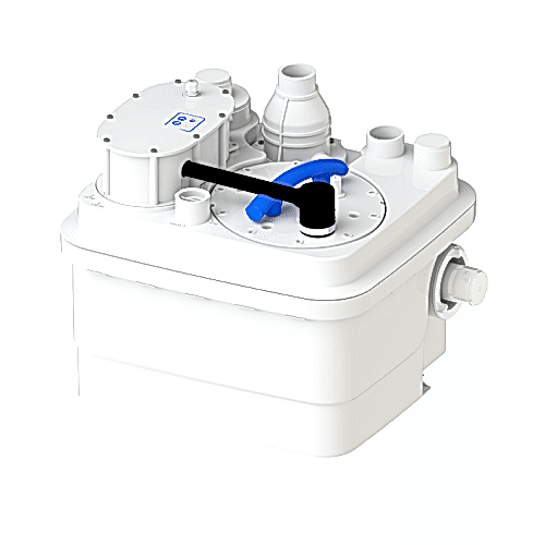 SANIHYDRO SANICUBIC-1 Hazneli Bıçaklı Atık Su Pompası Tek Motorlu 